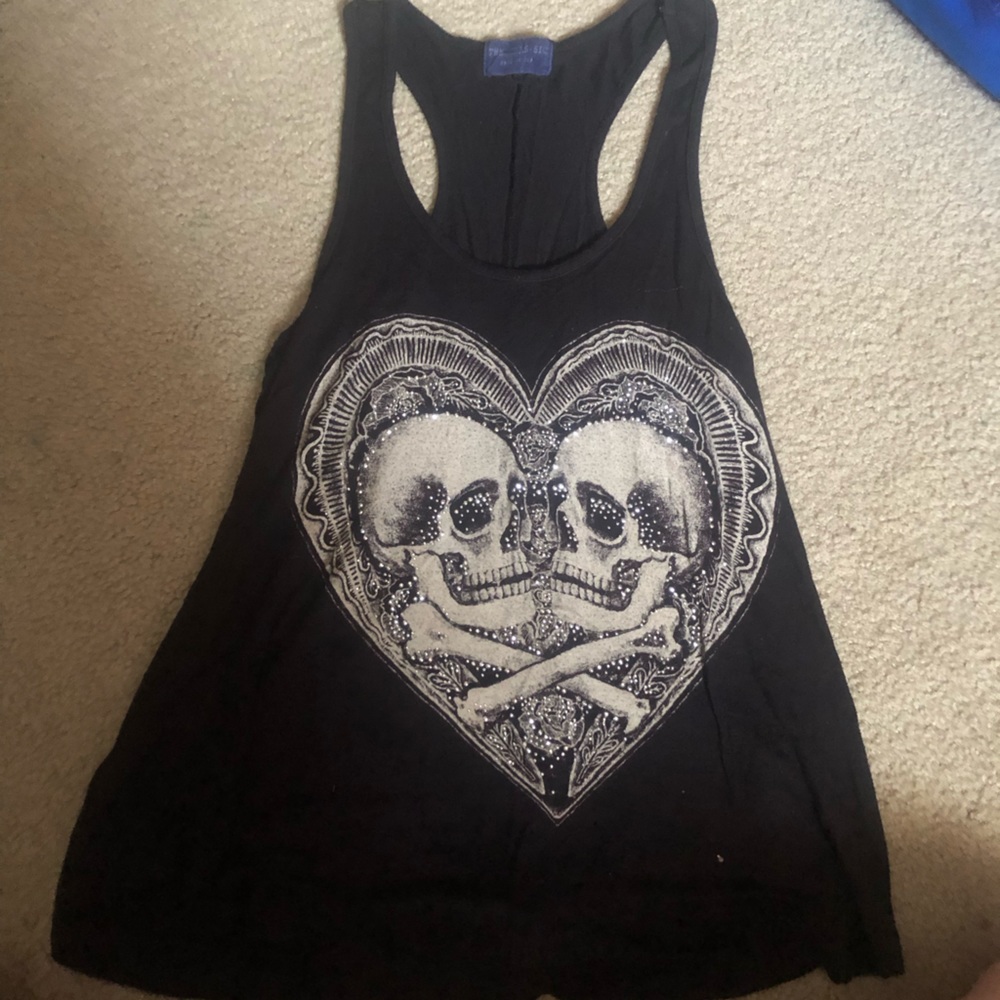 Skull tank top